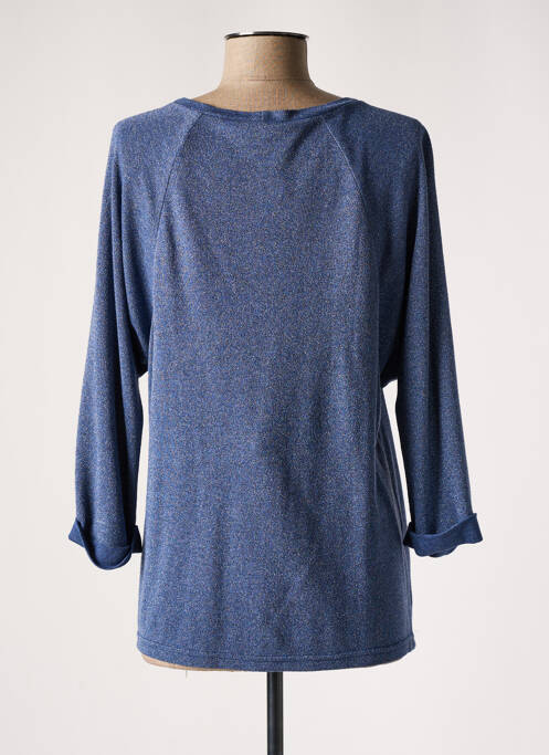 Pull maternité coupe cintrée bleu BALLOON femme