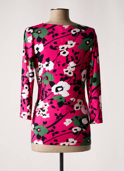 T-shirt / top maternité manches 3/4 rose POMKIN femme