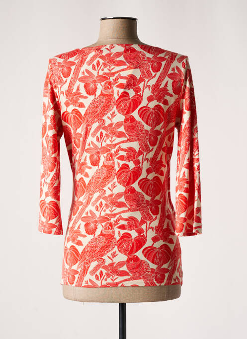 T-shirt / top maternité manches 3/4 orange POMKIN femme