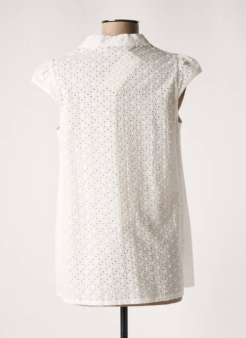 Chemisier maternité blanc BALLOON pour femme