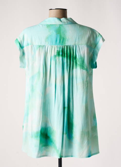 Chemisier maternité bleu POMKIN femme