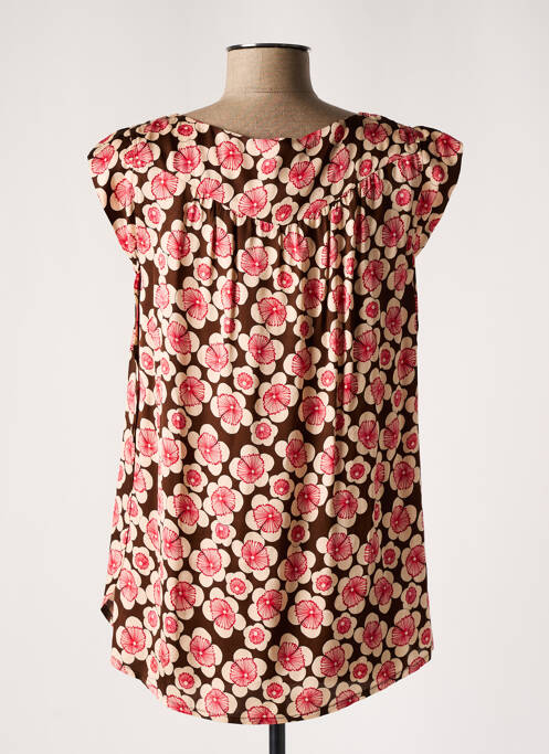 Chemisier maternité marron BALLOON pour femme