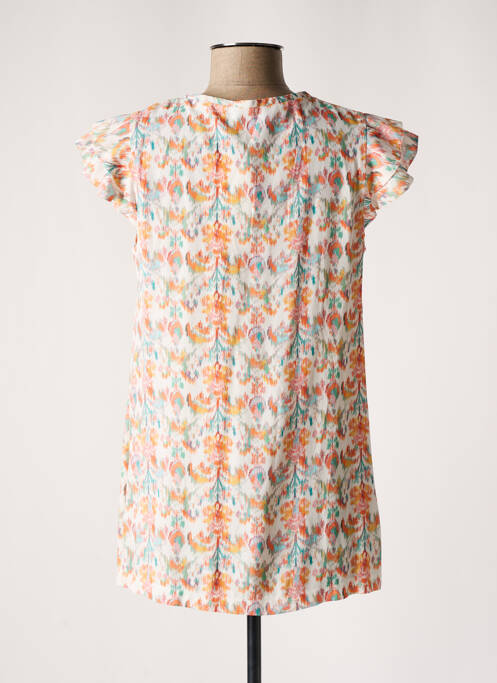 Chemisier maternité orange BALLOON pour femme