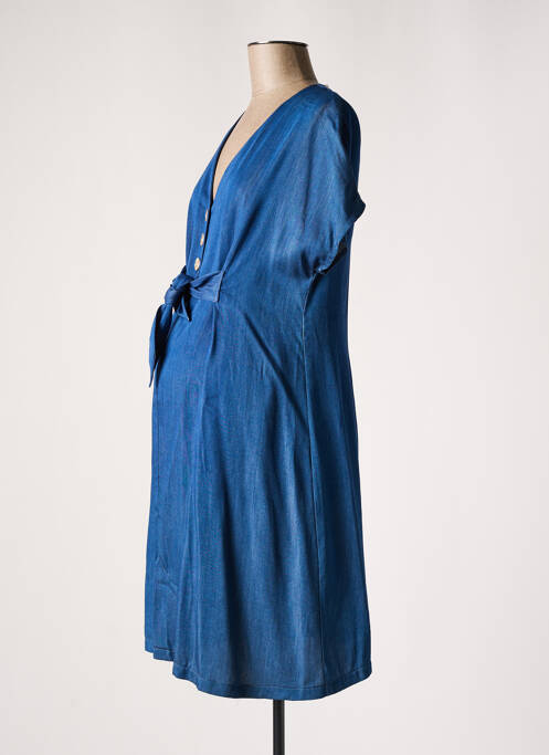 Robe maternité bleu BALLOON pour femme