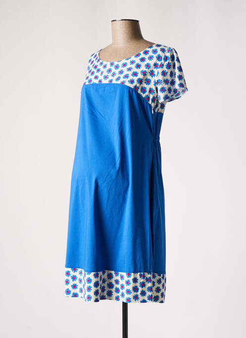 Robe maternité bleu POMKIN pour femme