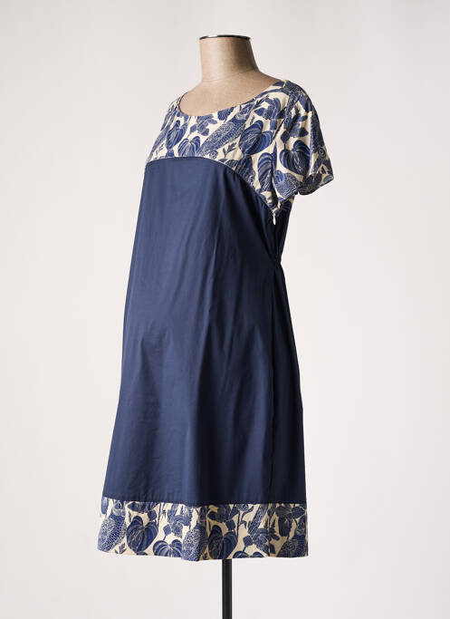 Robe maternité bleu POMKIN pour femme