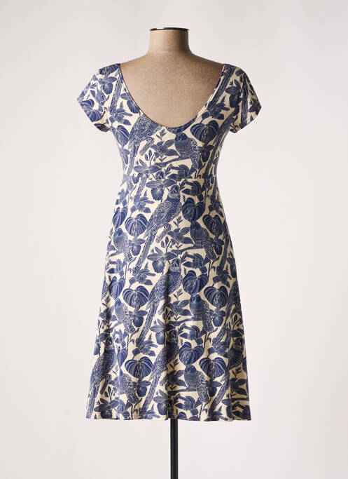 Robe maternité bleu POMKIN pour femme