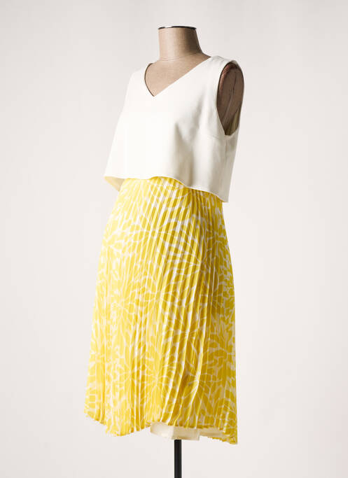 Robe maternité jaune POMKIN pour femme