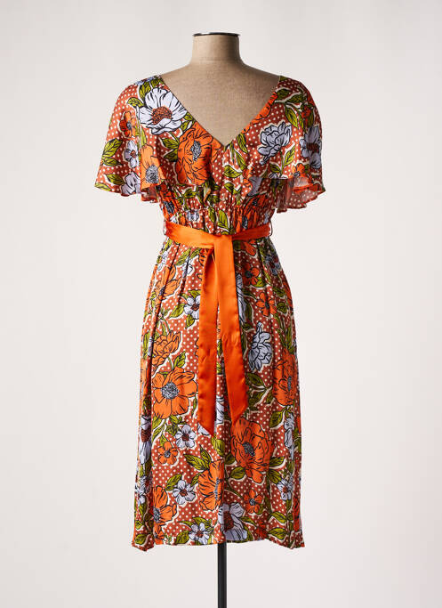 Robe maternité orange POMKIN femme