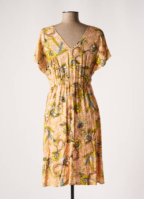 Robe maternité rose POMKIN pour femme