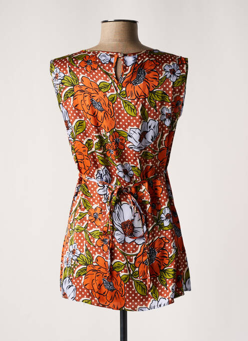 Tunique maternité orange POMKIN pour femme