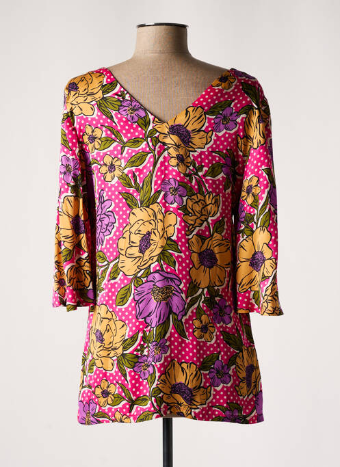 Tunique maternité rose POMKIN pour femme