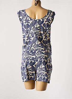 Combinaison maternité stretch bleu POMKIN femme