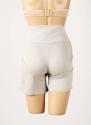 Short / bermuda maternité tissage popeline gris BALLOON femme