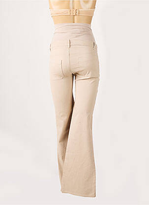 Pantalon maternité poches beige BALLOON femme