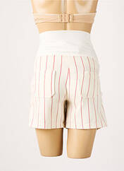 Short / Bermuda maternité beige BALLOON pour femme seconde vue