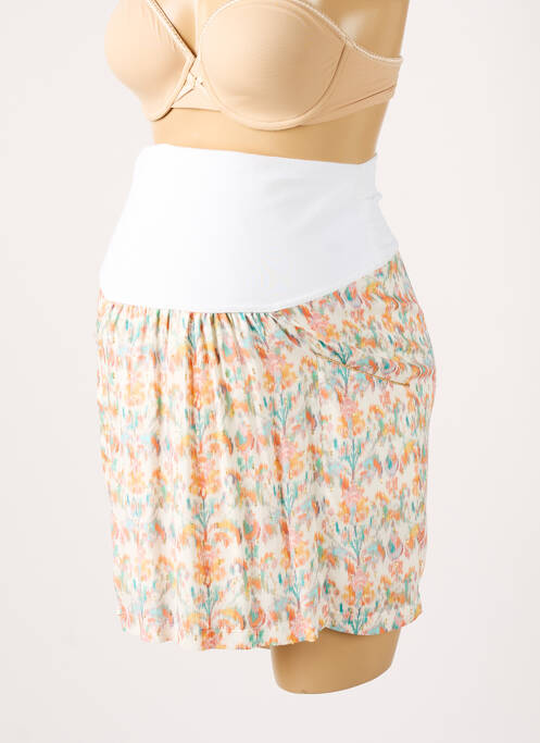 Jupe maternité coupe fluide beige BALLOON femme