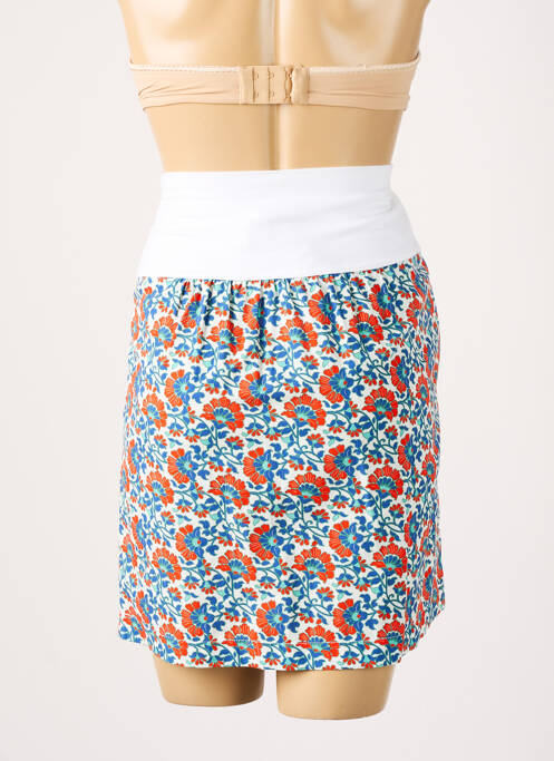 Jupe maternité imprimé fleurs bleu BALLOON femme