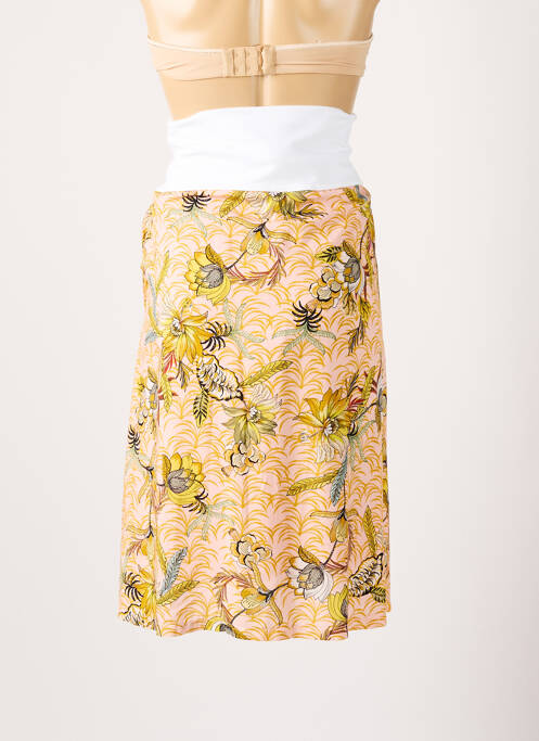 Jupe maternité rose POMKIN pour femme