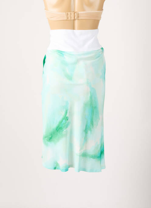 Jupe maternité vert POMKIN femme