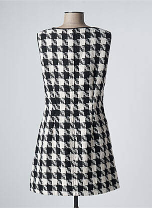 Robe courte sans manche sans manche noir MALOKA femme