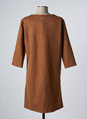 Robe mi-longue marron THALASSA pour femme seconde vue