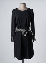 Robe mi-longue noir TINTA STYLE pour femme seconde vue