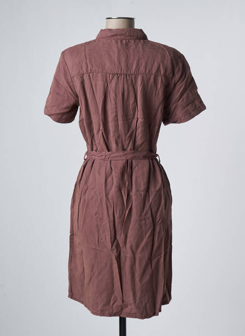 Robe mi-longue rouge KANOPE pour femme