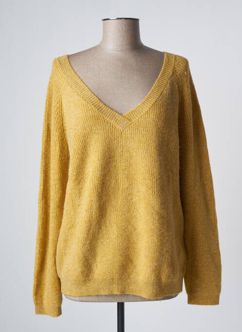 Pull jaune KANOPE pour femme