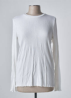 T-shirt blanc KAFFE pour femme