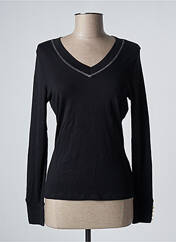 T-shirt noir MORGAN pour femme seconde vue