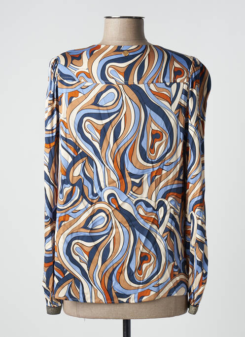 Top bleu LOLA ESPELETA pour femme