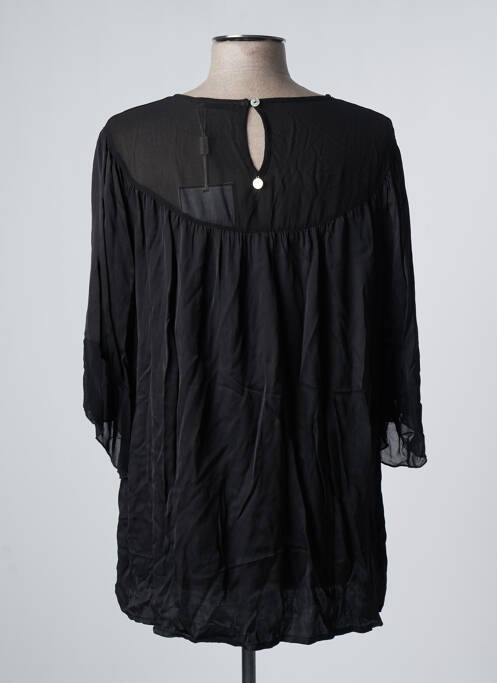 Tunique manches longues noir FRACOMINA pour femme