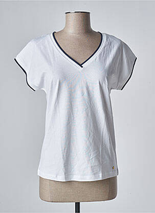T-shirt blanc C'EST BEAU LA VIE pour femme