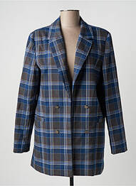 Blazer poches bleu SEE THE MOON femme