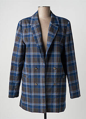 Blazer poches bleu SEE THE MOON femme