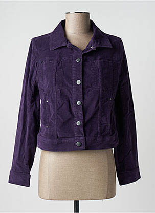 Veste casual violet LE PETIT BAIGNEUR pour femme