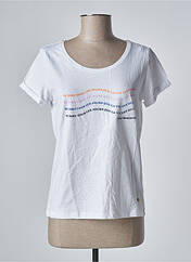 T-shirt blanc C'EST BEAU LA VIE pour femme seconde vue