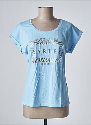 T-shirt bleu CREAM pour femme