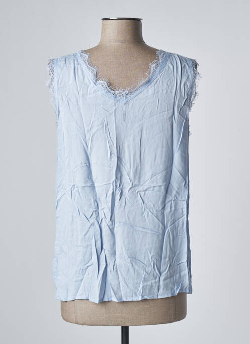 Top bleu CREAM pour femme