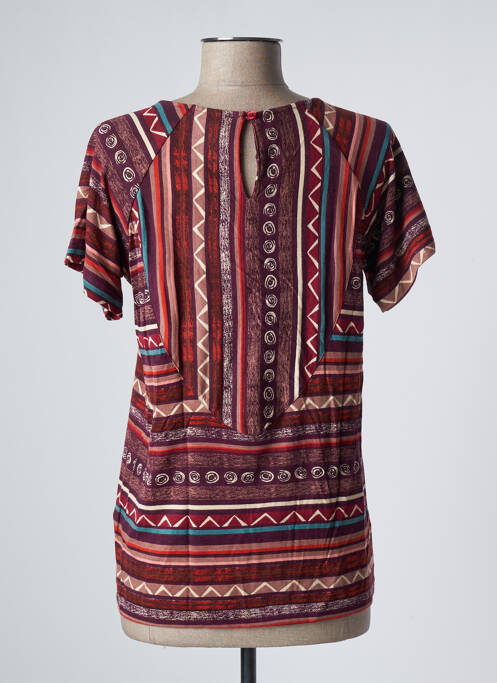 T-shirt marron AGATHE & LOUISE pour femme