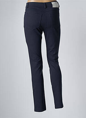 Pantalon slim taille haute taille haute bleu ANDAM femme