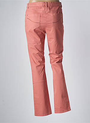 Pantalon slim tissage popeline taille normale orange DIANE LAURY femme