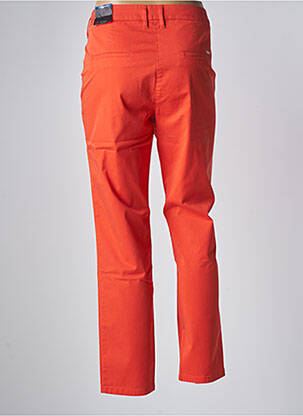 Pantalon chino taille normale taille normale orange TONI femme