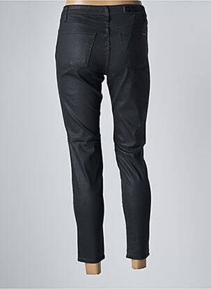 Pantalon 7/8 stretch taille normale marron LCDN femme