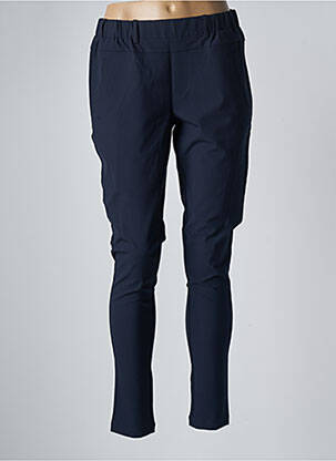 Pantalon slim taille élastique taille normale bleu KAFFE femme