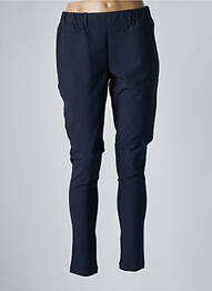 Pantalon slim taille élastique taille normale bleu KAFFE femme