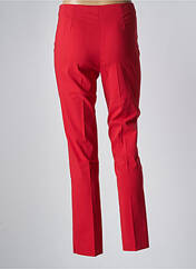 Pantalon 7/8 rouge FICELLE pour femme seconde vue
