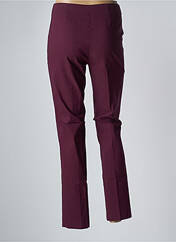 Pantalon 7/8 violet FICELLE pour femme seconde vue