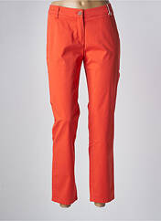 Pantalon chino orange TONI pour femme seconde vue
